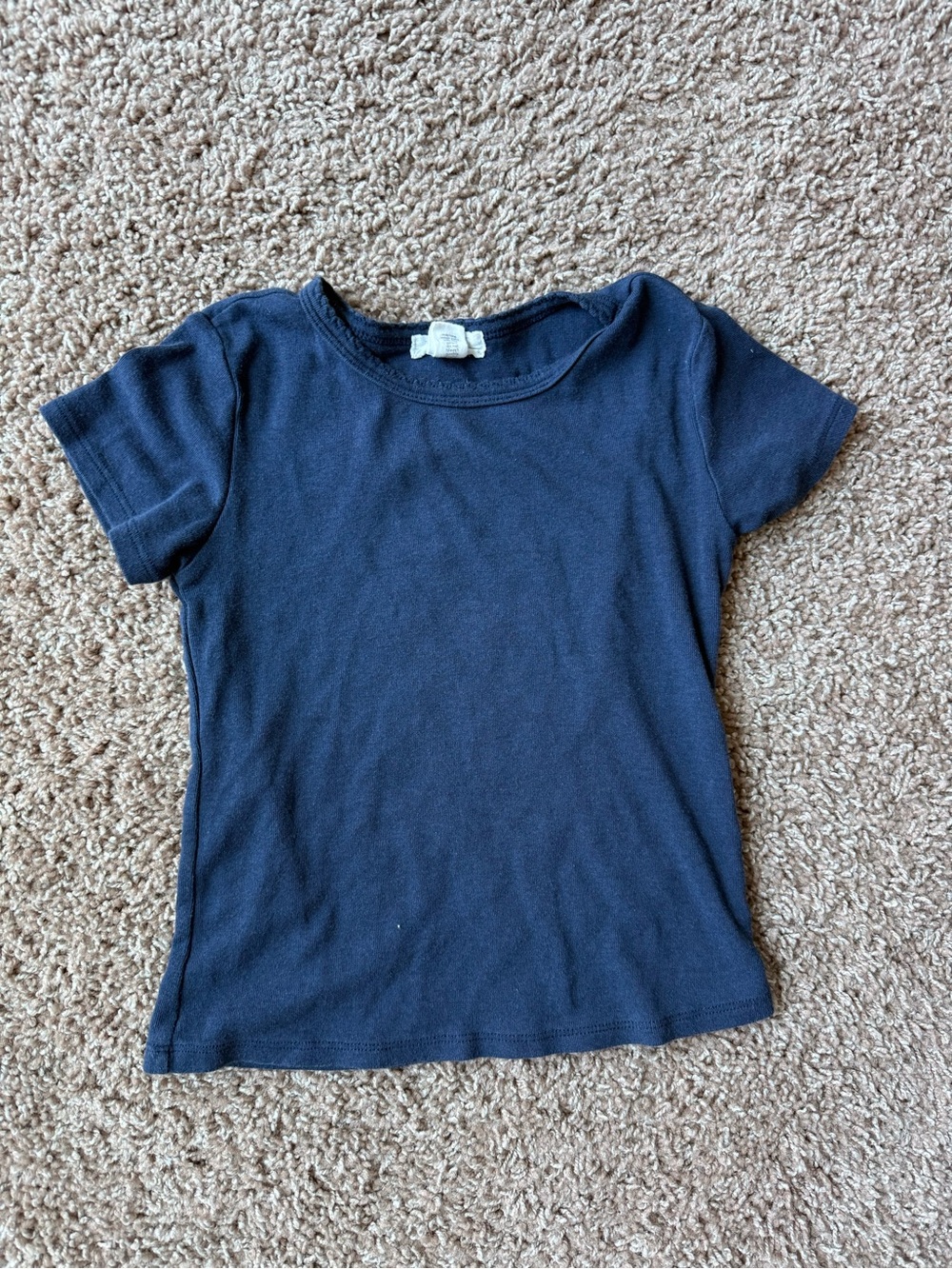 Full Tilt Navy Short-Sleeve Girls' Tee